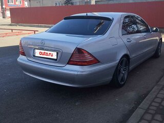 2003 Mercedes-Benz S-Класс 350 IV (W220) Рестайлинг, серебристый, 1150000 рублей, вид 4