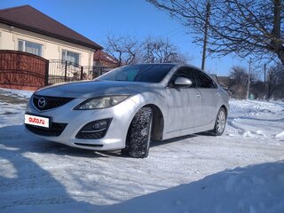 2010 Mazda 6 II (GH) Рестайлинг, серебристый, 1200000 рублей, вид 1