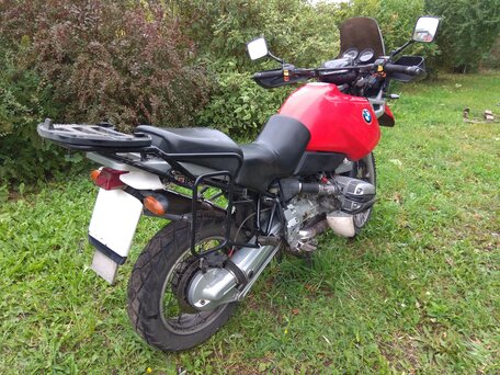 1996 BMW R 1100 GS, красный, 300000 рублей, вид 2