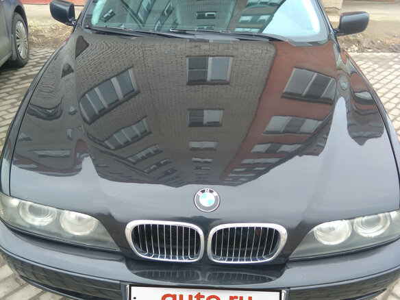2000 BMW 5 серии 525d IV (E39) Рестайлинг, чёрный - вид 2
