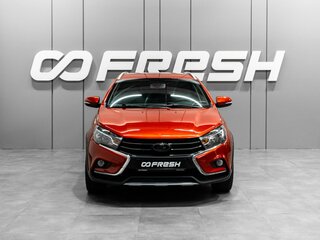 2017 Lada (ВАЗ) Vesta SW Cross I, красный, 830000 рублей, вид 3
