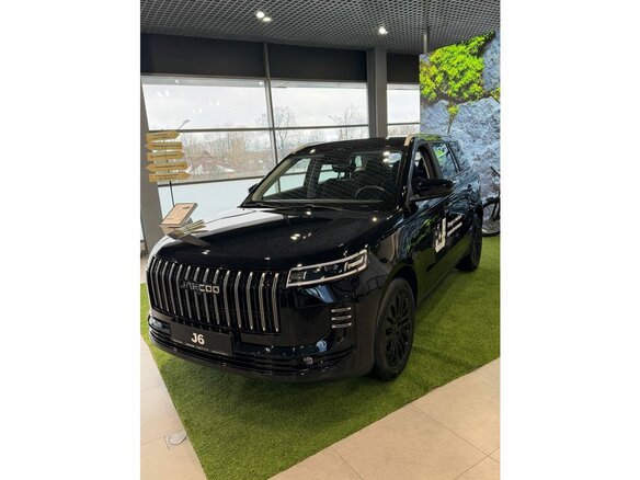 2026 Jaecoo J6, чёрный - вид 3