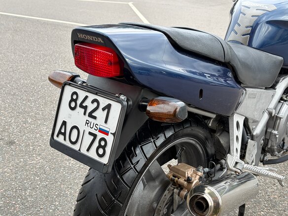 1990 Honda CB-1, синий - вид 12