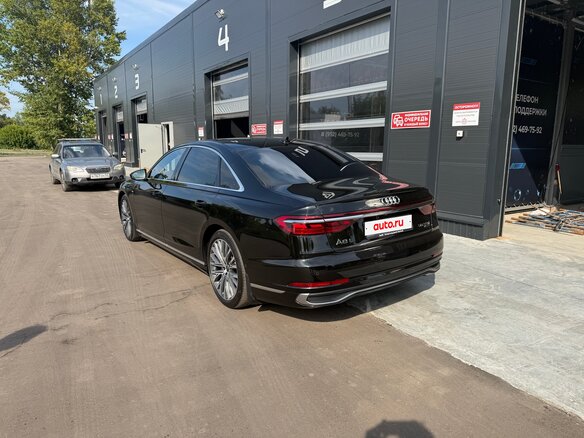 2023 Audi A8 55 TFSI IV (D5) Рестайлинг, чёрный, 10500000 рублей - вид 4