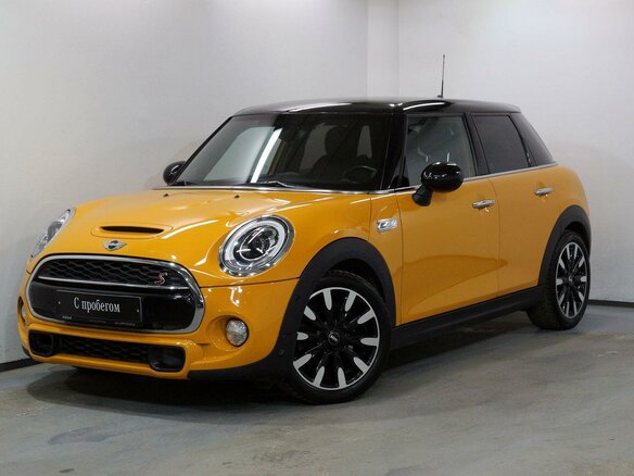2014 Mini Hatch Cooper S III (F55/F56), жёлтый