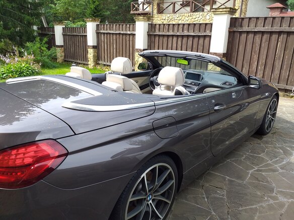 2011 BMW 6 серии 650i III (F06/F13/F12), коричневый - вид 9