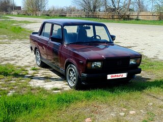 2007 Lada (ВАЗ) 2107, пурпурный, 165000 рублей, вид 2