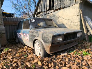2008 Lada (ВАЗ) 2107, синий, 300000 рублей, вид 2