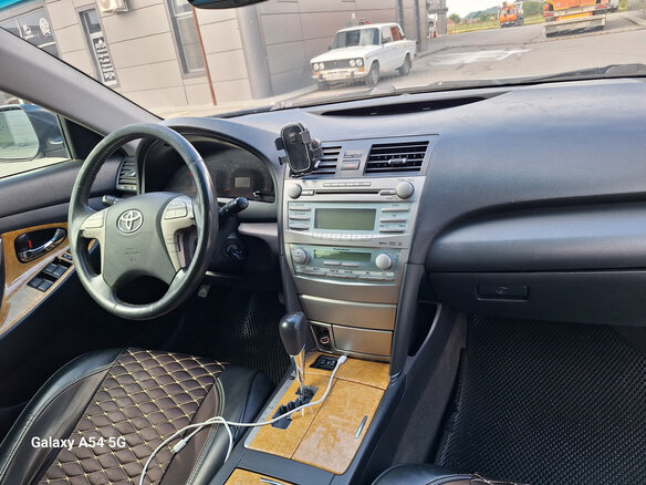 2007 Toyota Camry VI (XV40), синий, 690000 рублей - вид 11