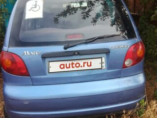2008 Daewoo Matiz I Рестайлинг, синий, 185000 рублей, вид 2