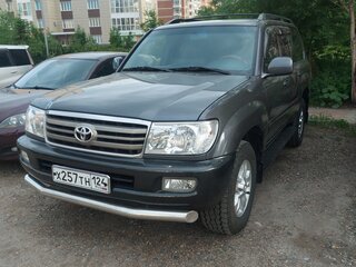 2003 Toyota Land Cruiser 100 Series Рестайлинг 1, серый, 3475000 рублей, вид 1