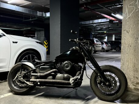 2022 Yamaha XVS400 Drag Star, чёрный, 750000 рублей, вид 3