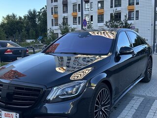 2013 Mercedes-Benz S-Класс 500 Long VI (W222, C217), чёрный, 4500000 рублей, вид 3
