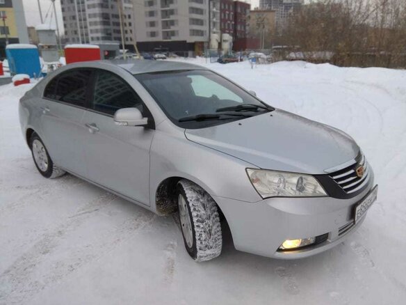 2014 Geely Emgrand EC7, серебристый - вид 2