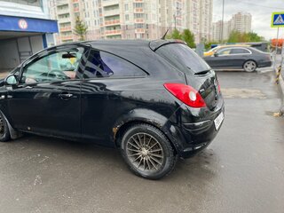 2008 Opel Corsa D, чёрный, 315000 рублей, вид 3