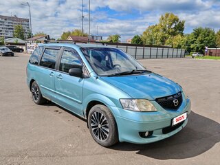2002 Mazda MPV II (LW), серый, 350000 рублей, вид 4