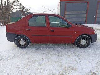 2008 Renault Logan I, красный, 280000 рублей, вид 5