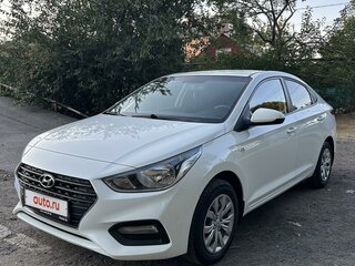 2017 Hyundai Solaris II, белый, 1270000 рублей, вид 1