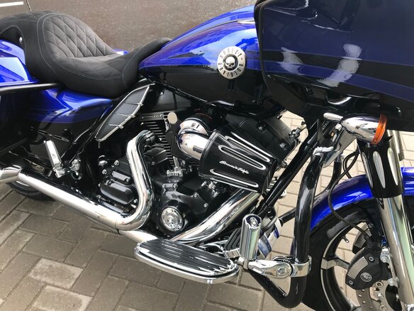 2012 Harley-Davidson CVO, синий - вид 8