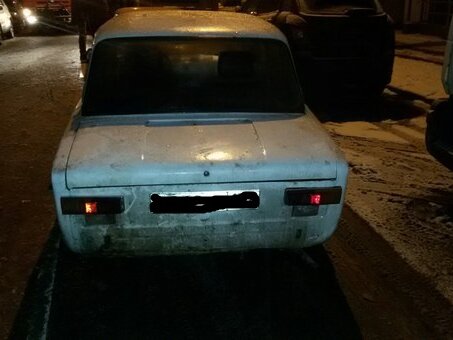 1985 Lada (ВАЗ) 2101, белый - вид 1
