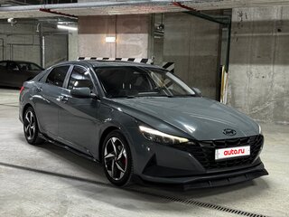 2021 Hyundai Elantra VII (CN7), серый, 2065000 рублей, вид 2