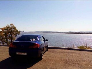 2002 Nissan Skyline XI (V35), синий, 700000 рублей, вид 3