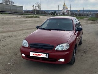 2007 Chevrolet Lanos I, красный, 280000 рублей, вид 2