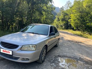 2005 Hyundai Accent ТагАЗ II, серебристый, 530000 рублей, вид 2