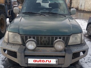 1998 Toyota Land Cruiser Prado 90 Series, зелёный, 500000 рублей, вид 1