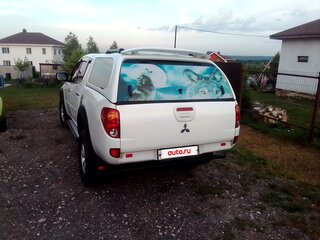 2008 Mitsubishi L200 IV, белый, 1150000 рублей, вид 4