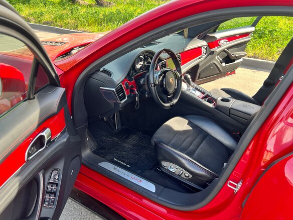 2012 Porsche Panamera GTS I, красный, 3500000 рублей - вид 8