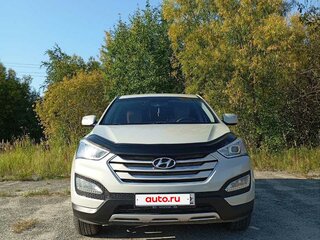 2013 Hyundai Santa Fe III, бежевый, 1700000 рублей, вид 2