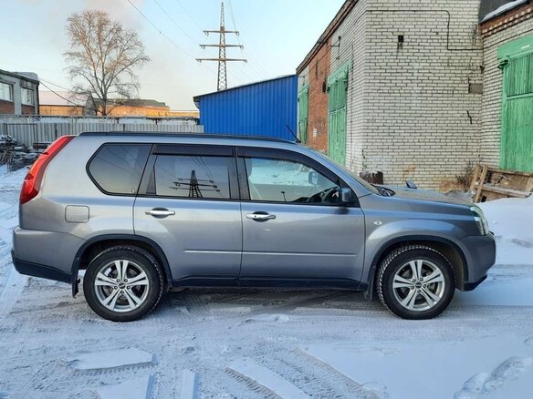 2009 Nissan X-Trail II, серый, 1050000 рублей - вид 1