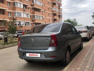 2012 Renault Logan I Рестайлинг, синий, 425000 рублей, вид 4