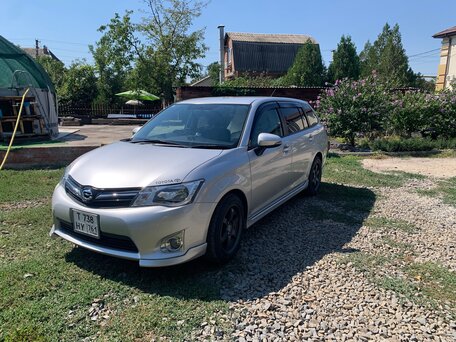 2015 Toyota Corolla Fielder XI (E160, E170, E180), серебристый, 1200000 рублей, вид 3