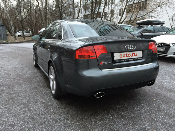 2006 Audi RS 4 II (B7), серый - вид 5