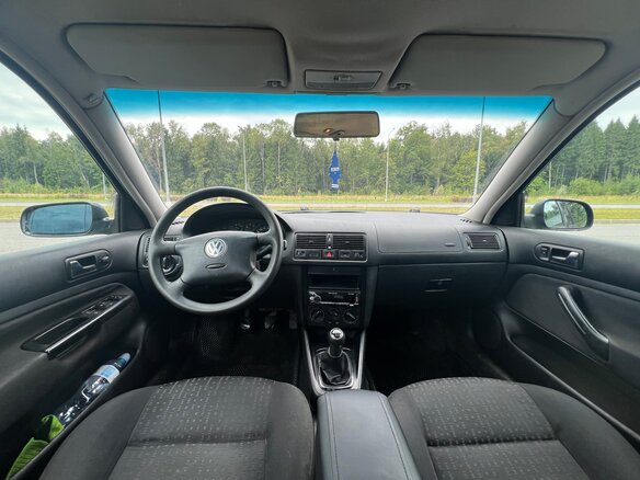 2003 Volkswagen Golf IV, чёрный - вид 5