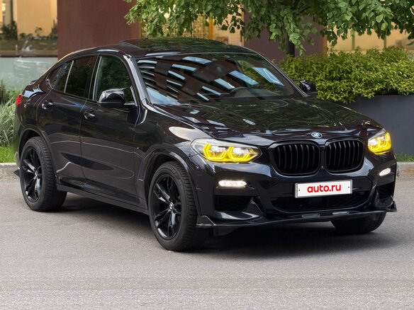 2019 BMW X4 20i II (G02), синий, 4000000 рублей - вид 15