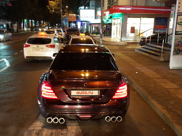2005 Mercedes-Benz S-Класс 500 V (W221), пурпурный - вид 7