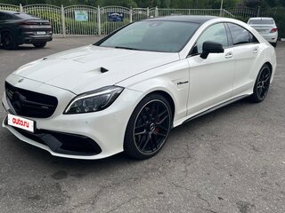 2016 Mercedes-Benz CLS AMG 63 AMG S II (W218) Рестайлинг, белый, 4250000 рублей, вид 1