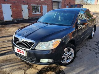2011 Skoda Octavia II (A5) Рестайлинг, чёрный, 599999 рублей, вид 1