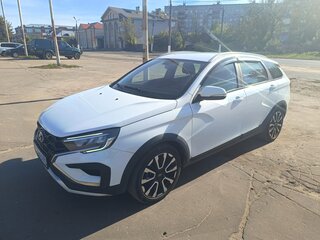 2024 Lada (ВАЗ) Vesta SW Cross I Рестайлинг (NG), белый, 1500000 рублей, вид 3