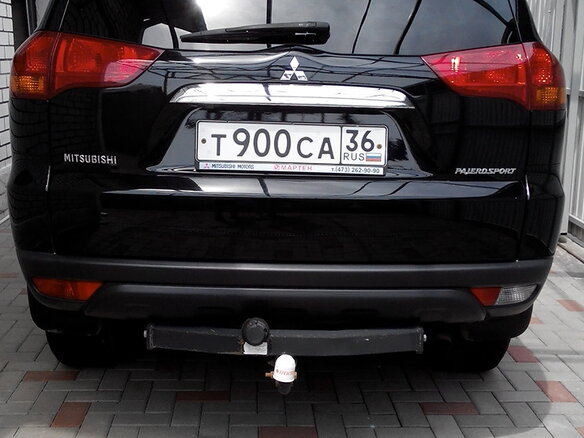 2011 Mitsubishi Pajero Sport II, чёрный