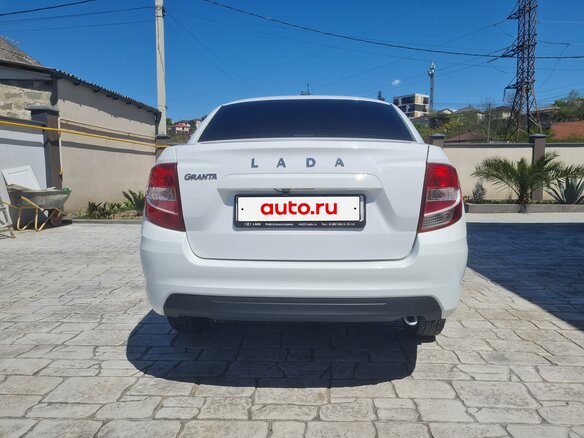 2024 Lada (ВАЗ) Granta I Рестайлинг, белый, 820000 рублей - вид 2