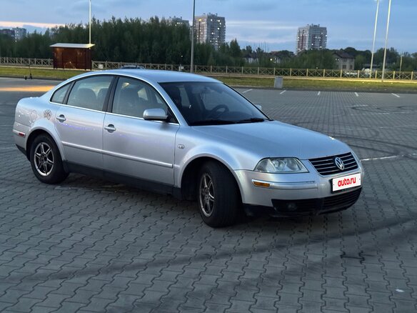 2002 Volkswagen Passat B5 Рестайлинг, серебристый, 440000 рублей - вид 7