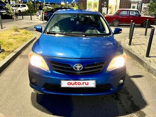 2010 Toyota Corolla X (E140, E150) Рестайлинг, синий, 699999 рублей, вид 4