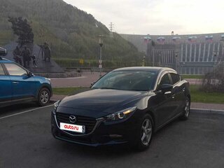 2018 Mazda Axela III Рестайлинг, синий, 1450000 рублей, вид 1