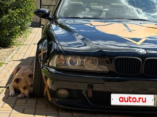 2000 BMW 5 серии 525i IV (E39) Рестайлинг, чёрный, 850000 рублей, вид 3