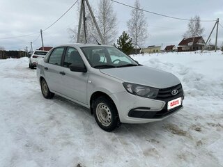 2018 Lada (ВАЗ) Granta I Рестайлинг, серебристый, 430000 рублей, вид 2
