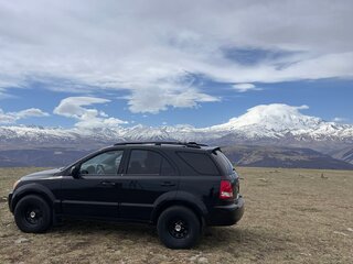 2003 Kia Sorento I, чёрный, 650000 рублей, вид 1
